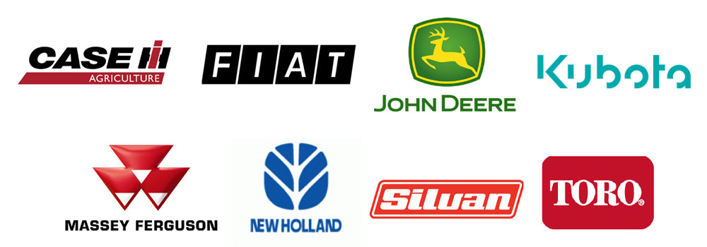 brands we supply spare agricultural parts for